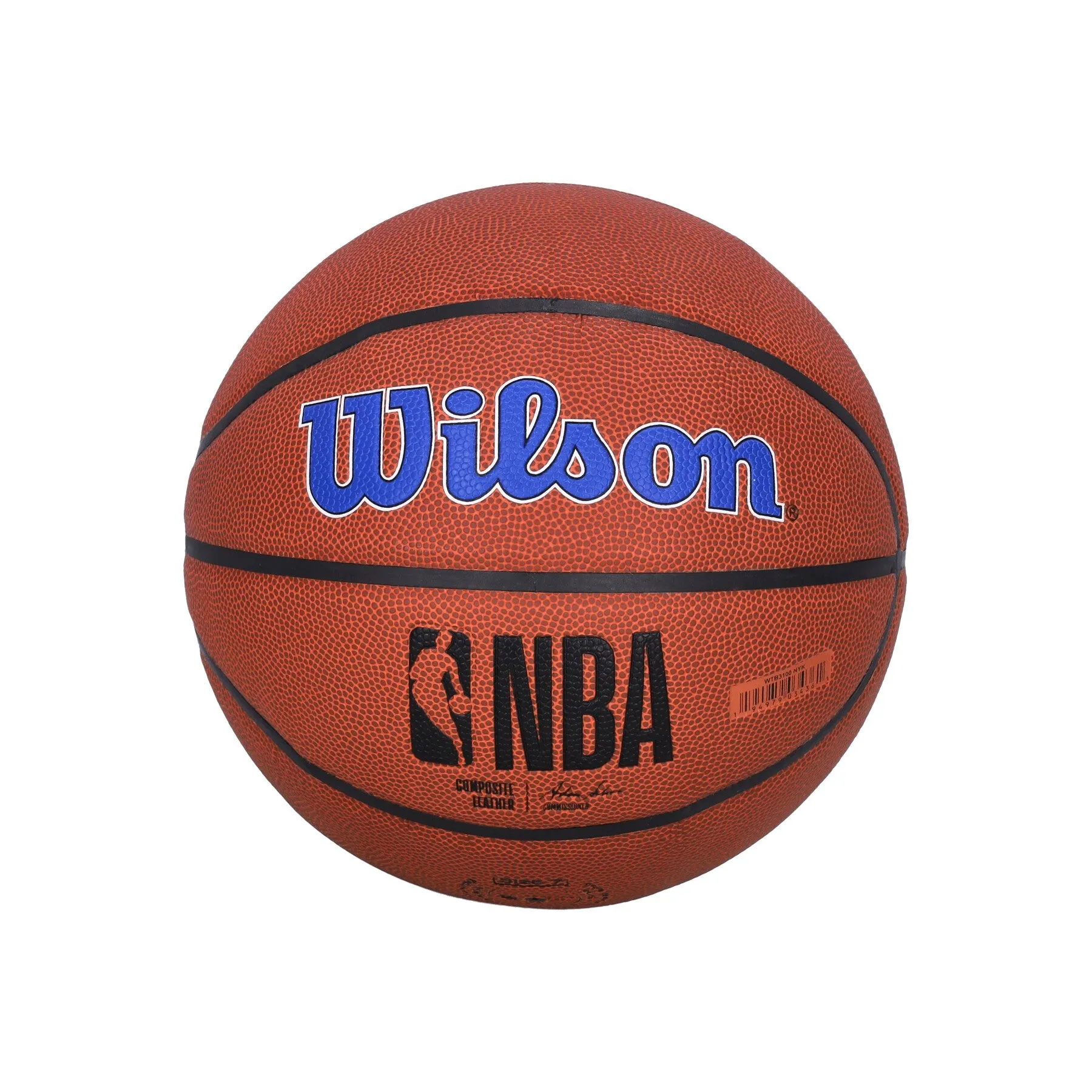 Pallone Uomo Nba Team Alliance Basketball Size 7 Neykni Brown/original Team Colors