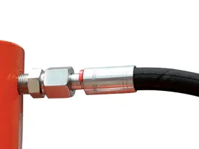 Pressa idraulica Unicraft WPP 30 E con pompa pneumatica a pedale, 30 ton