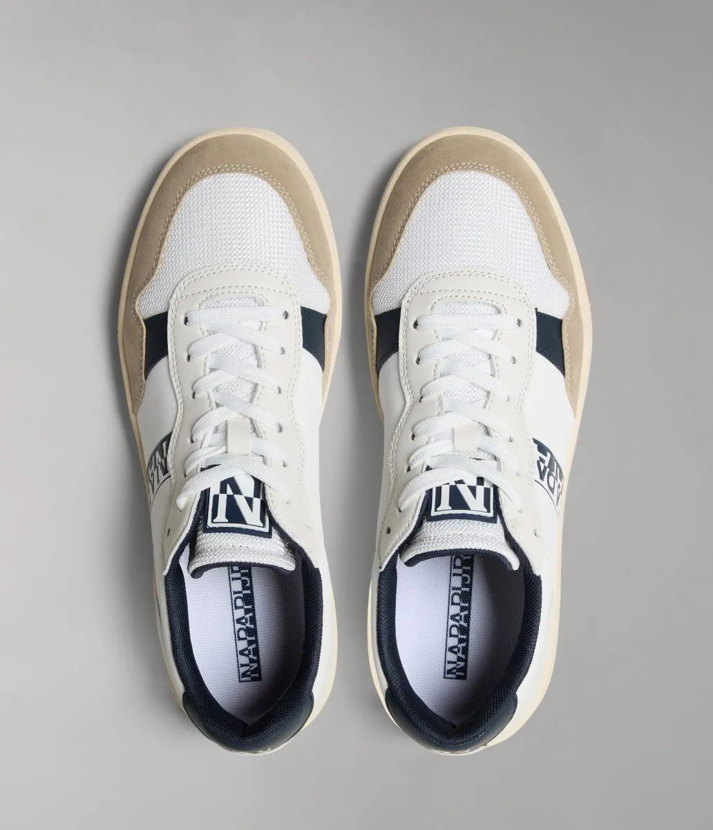SNEAKERS Uomo NAPAPIJRI Footwear NP0A4HL3 COURTIS01 01A WHITE/NAVY