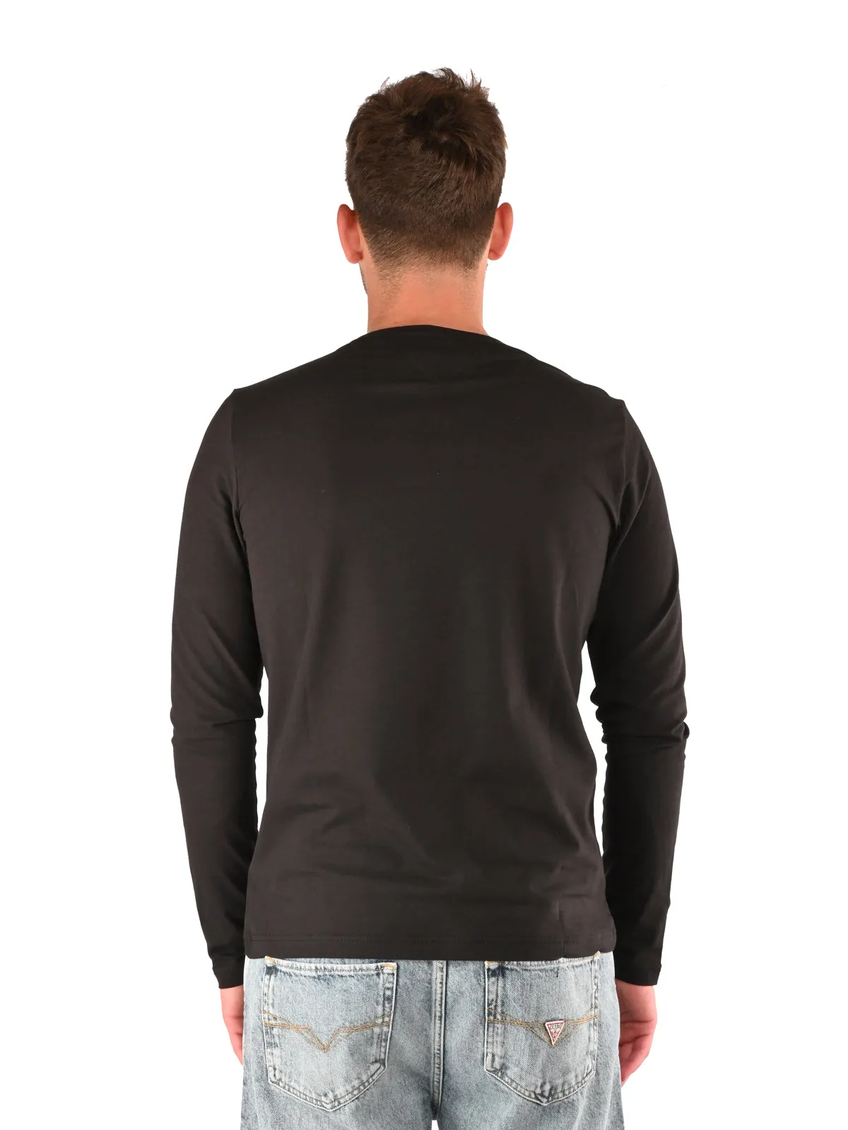 T-shirt maniche lunghe Uomo tommy hilfiger mw0mw10804-dw5 STRETCH SLIM FIT