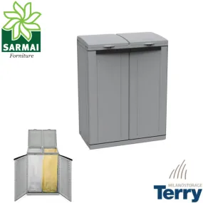 TERRY EcoLINE2 pattumiera per differenziata armadio resina per rifiuti